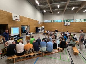 Hauptversammlung kurz bevor es los ging